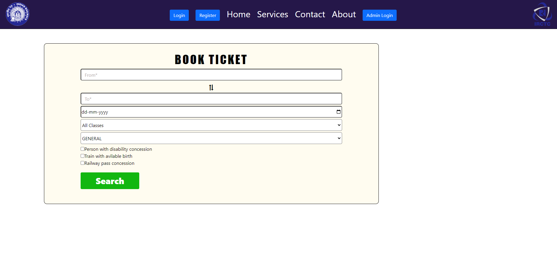 irctc